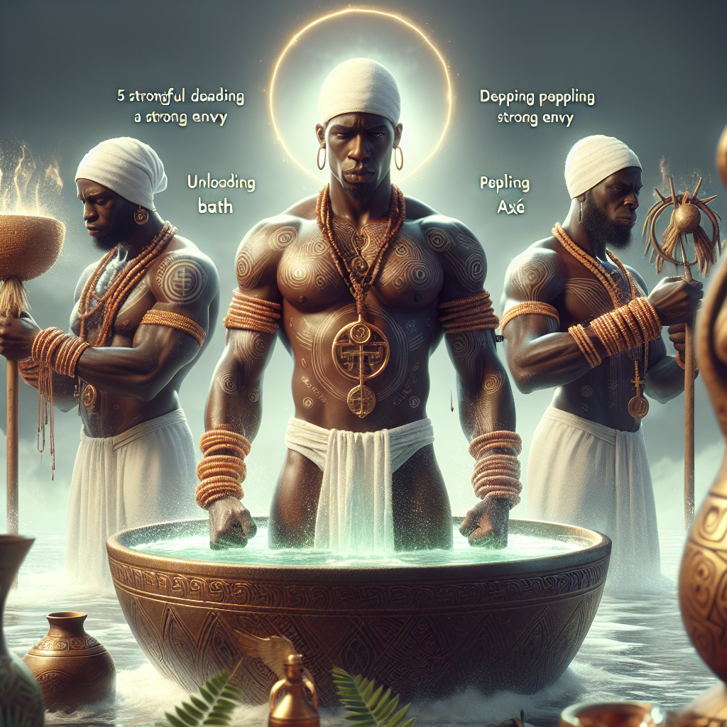 Banho de Descarrego para Inveja Forte