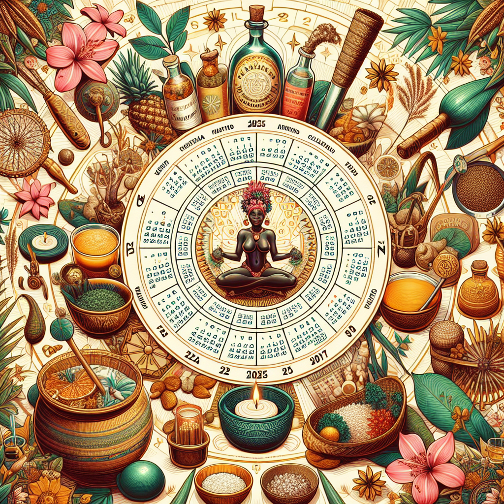 Calendário das Festas de Orixás 2025: Celebre com Banho de Ervas